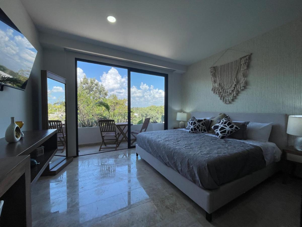 Luxurious Studio In Menesse Tulum Pool Gym Cinema By Yeah الغرفة الصورة